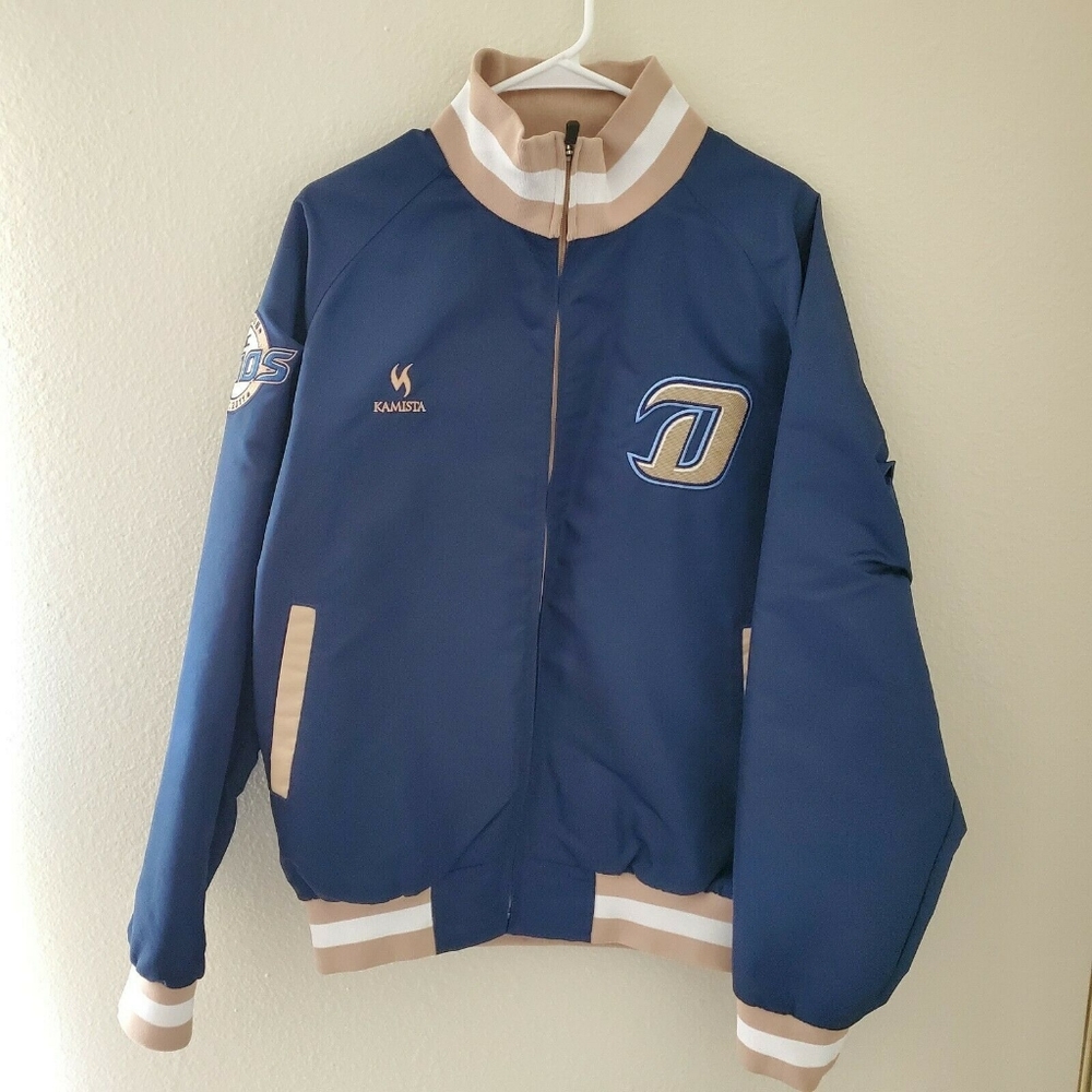 Authentic 2018 CHANGWON NC DINOS KBO Korean Baseball KAMISTA JACKET 100 Men's M
